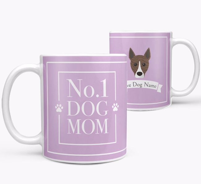 Personalised 'No.1 Mom' Mug from your {breedFullName}